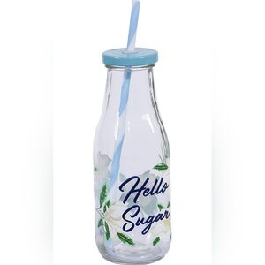 New Draper James Glass Bottle